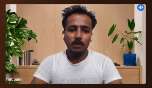 Sumit Saini – software developer at BetterCommerce, shared his journey from CodeQuotient to a successful software engineer